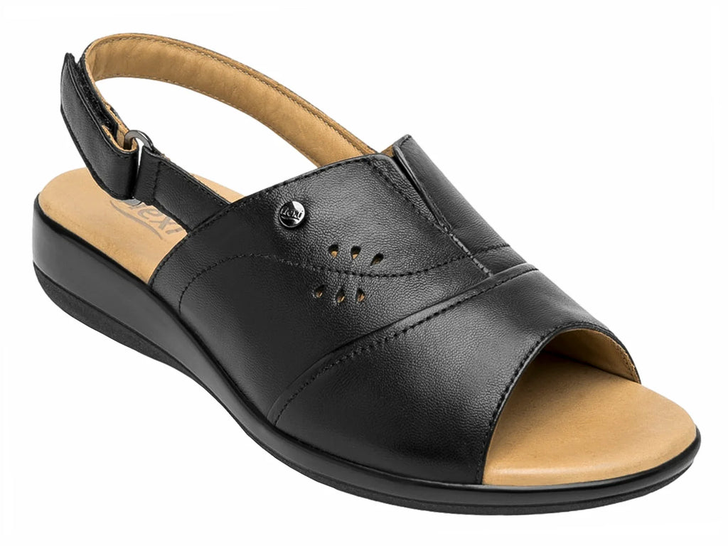 Sandalias Flexi Negro para Mujer