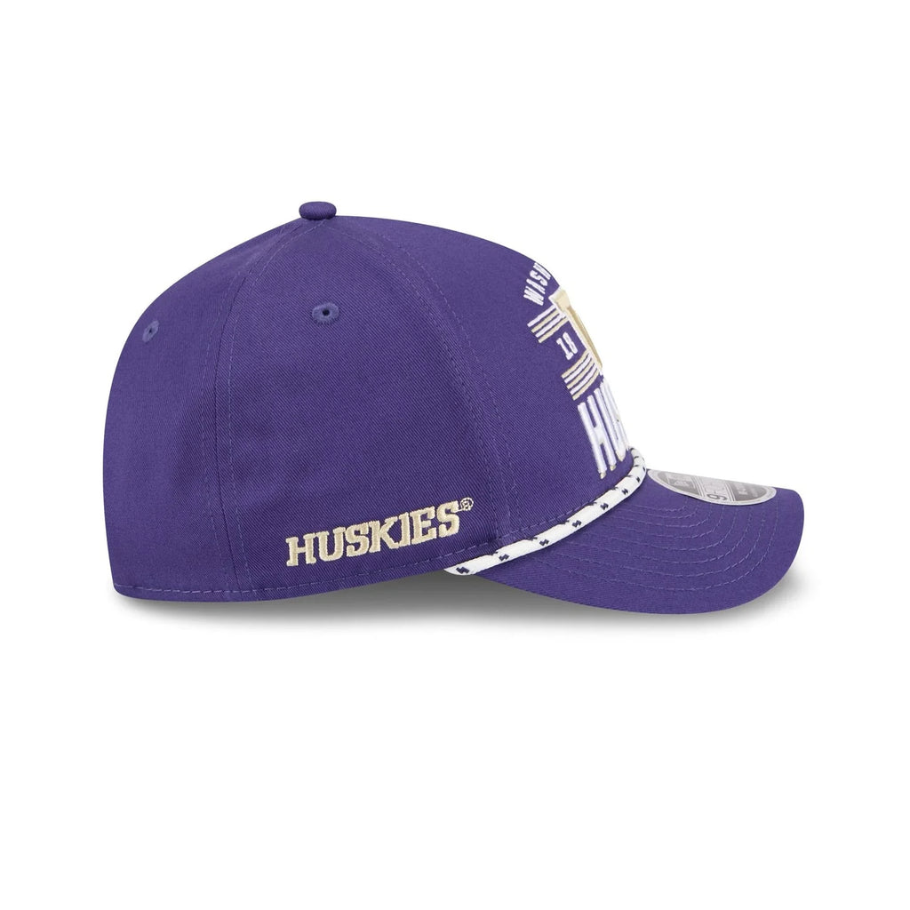 New Era Washington Huskies March Madness 9FORTY M Crown A Frame Snapback
