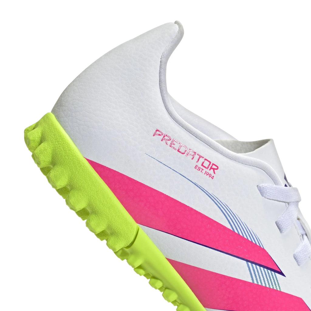 adidas Predator Club Turf Boots Junior White Pink