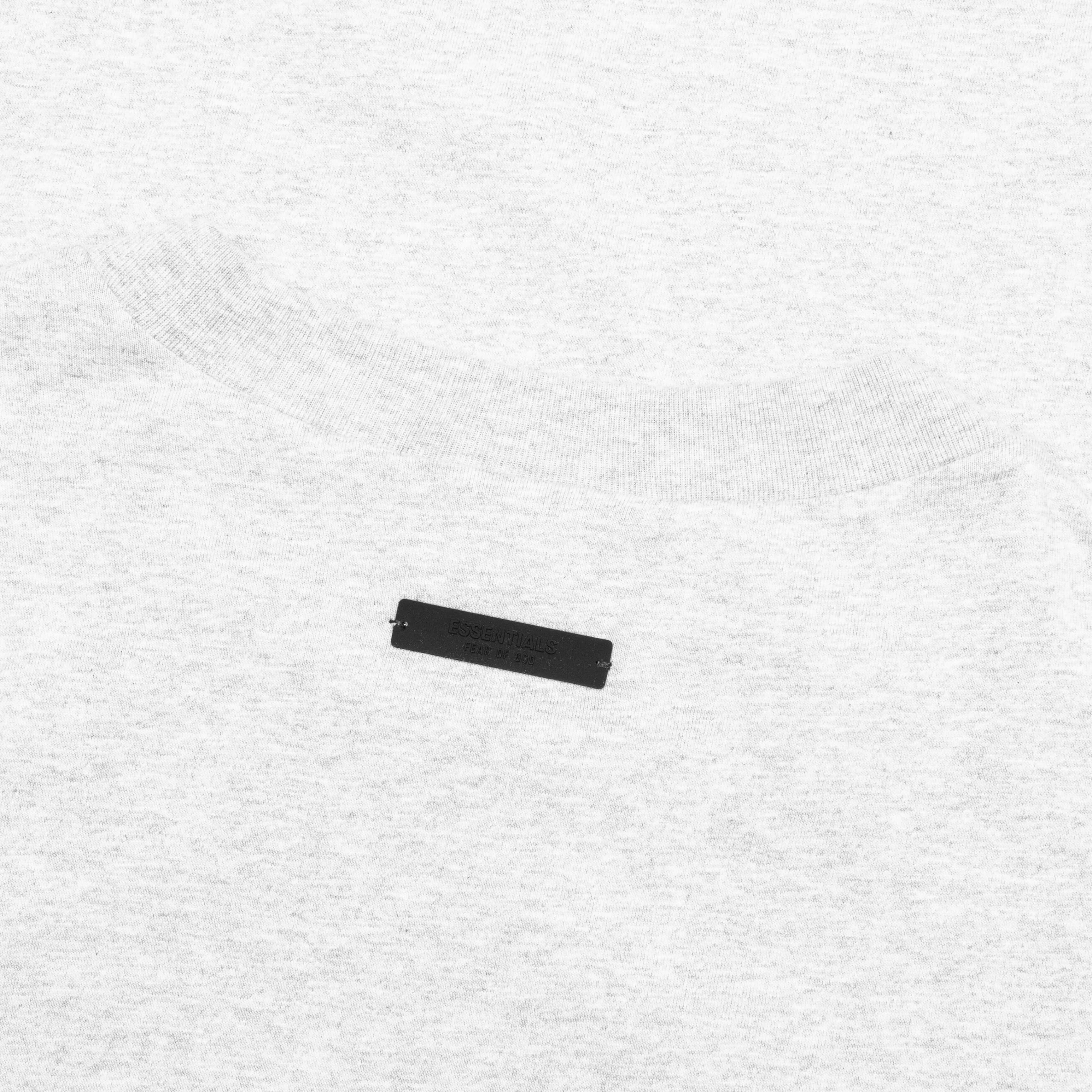 Jersey Crewneck T Shirt Light Heather Gray