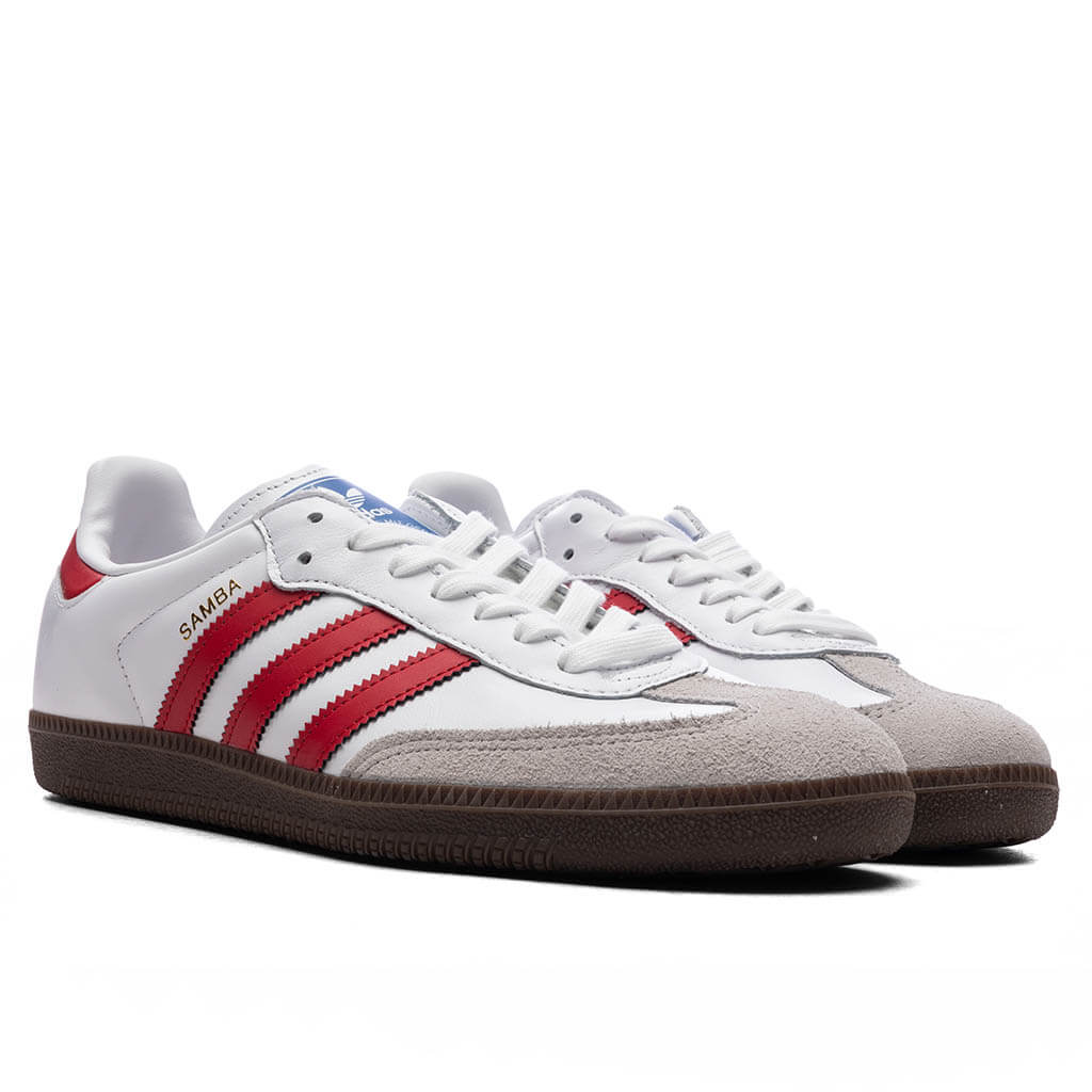 Samba OG Cloud White Better Scarlet Gum