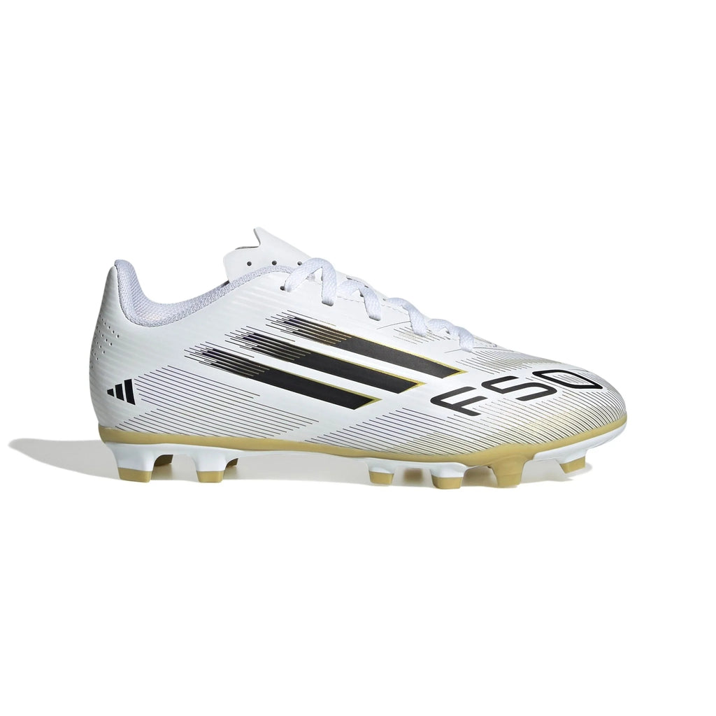 adidas F50 Club Firm Multi Ground Boots Kids White Black