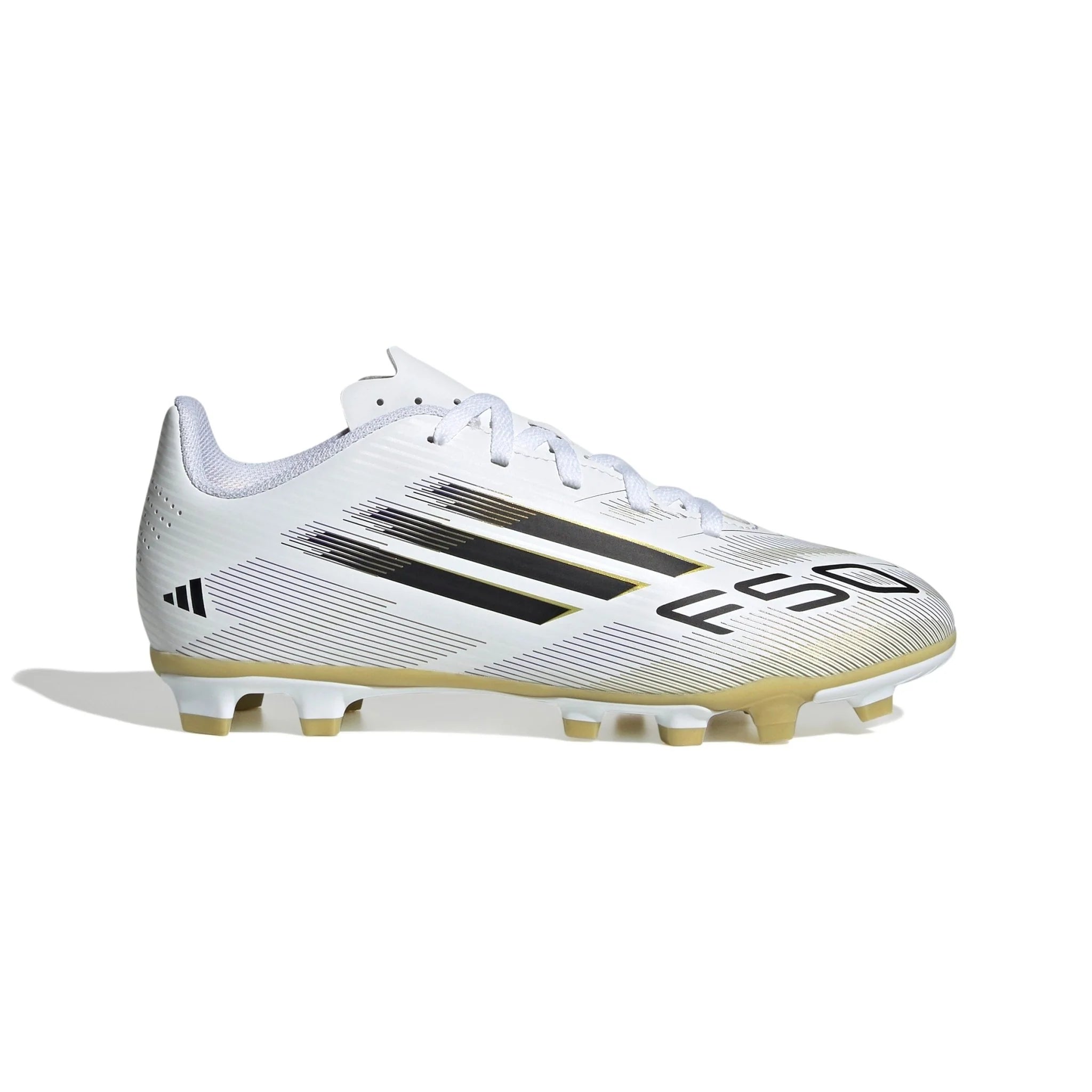 adidas F50 Club Firm Multi Ground Boots Kids White Black