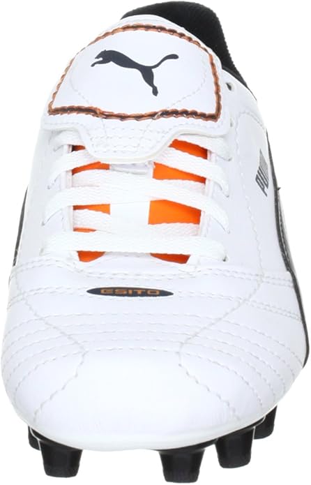 PUMA Esito Finale I FG Firm Ground Soccer Cleats White Navy Orange