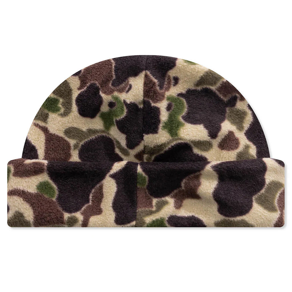 Expedition Beanie Green Camo Duck
