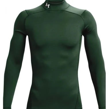 Under Armour Boys ColdGear Fitted Mock Tee