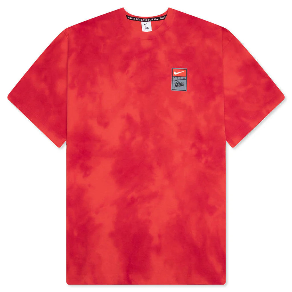 Nike x Patta T Shirt Rush Red University Red Gym Red