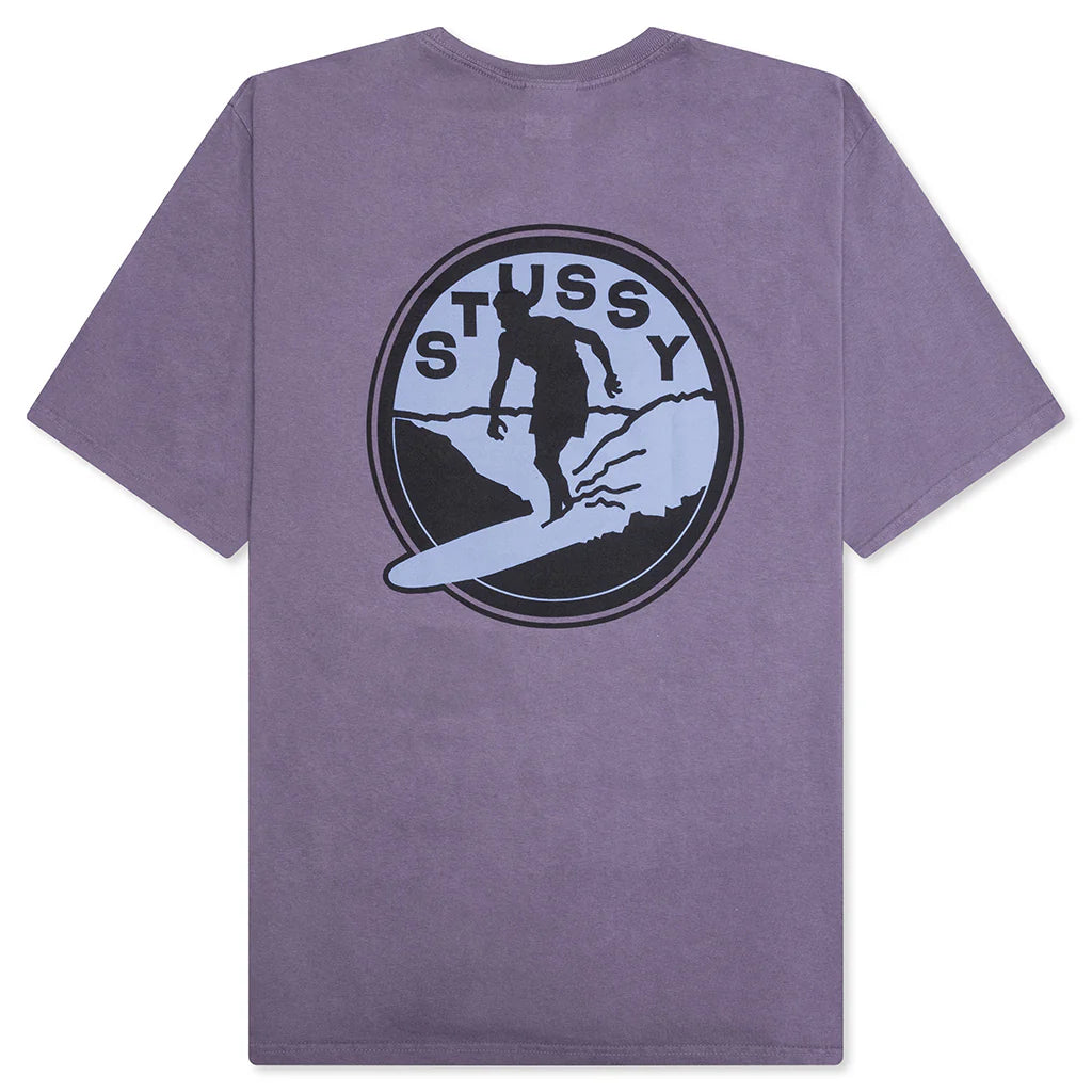 Surf Club Pigment Dyed Tee Grape
