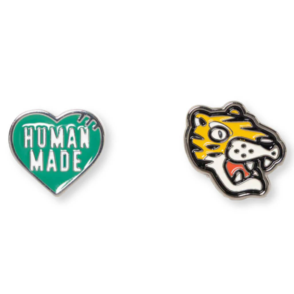 Pins Set Green