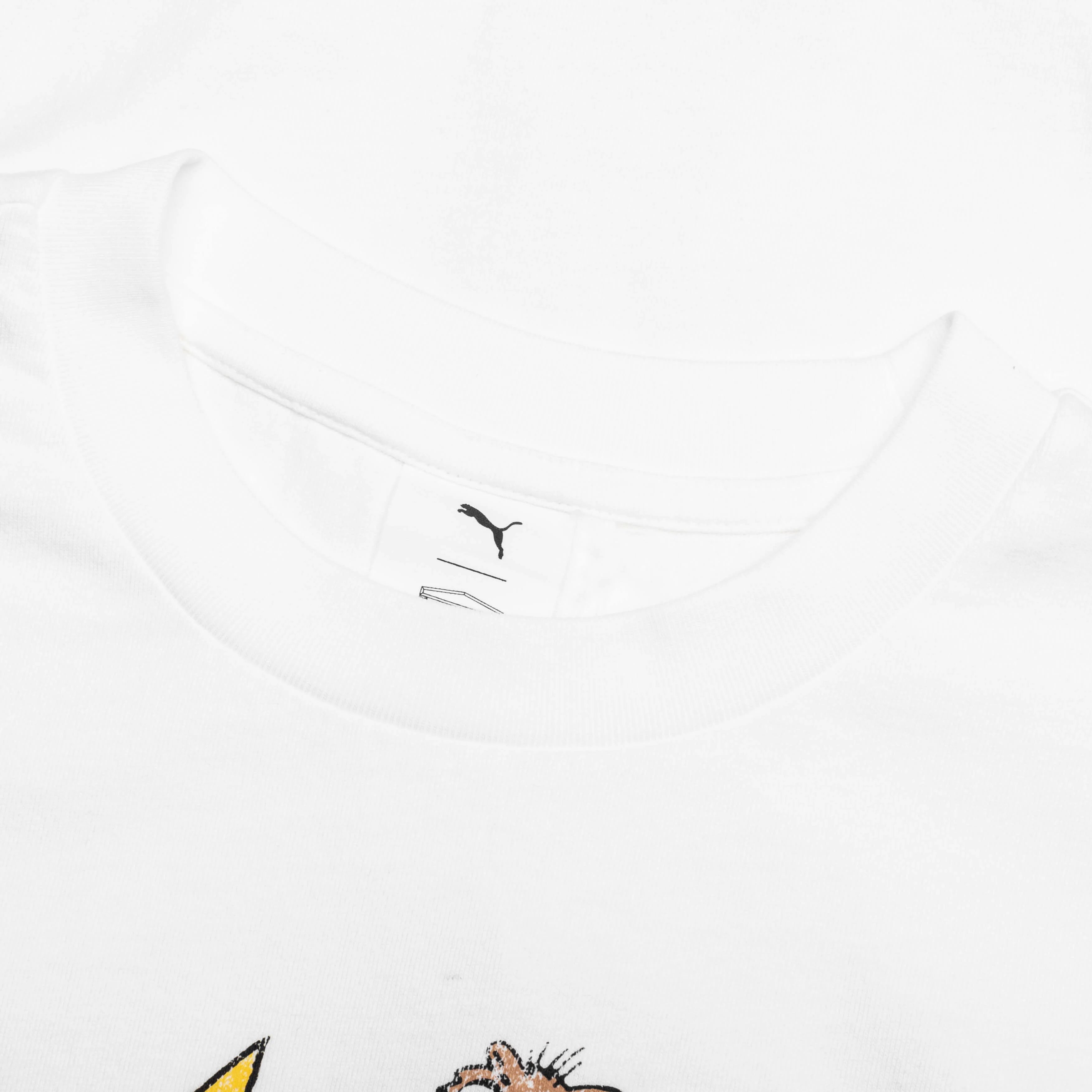 Puma x Aries Graphic Tee White