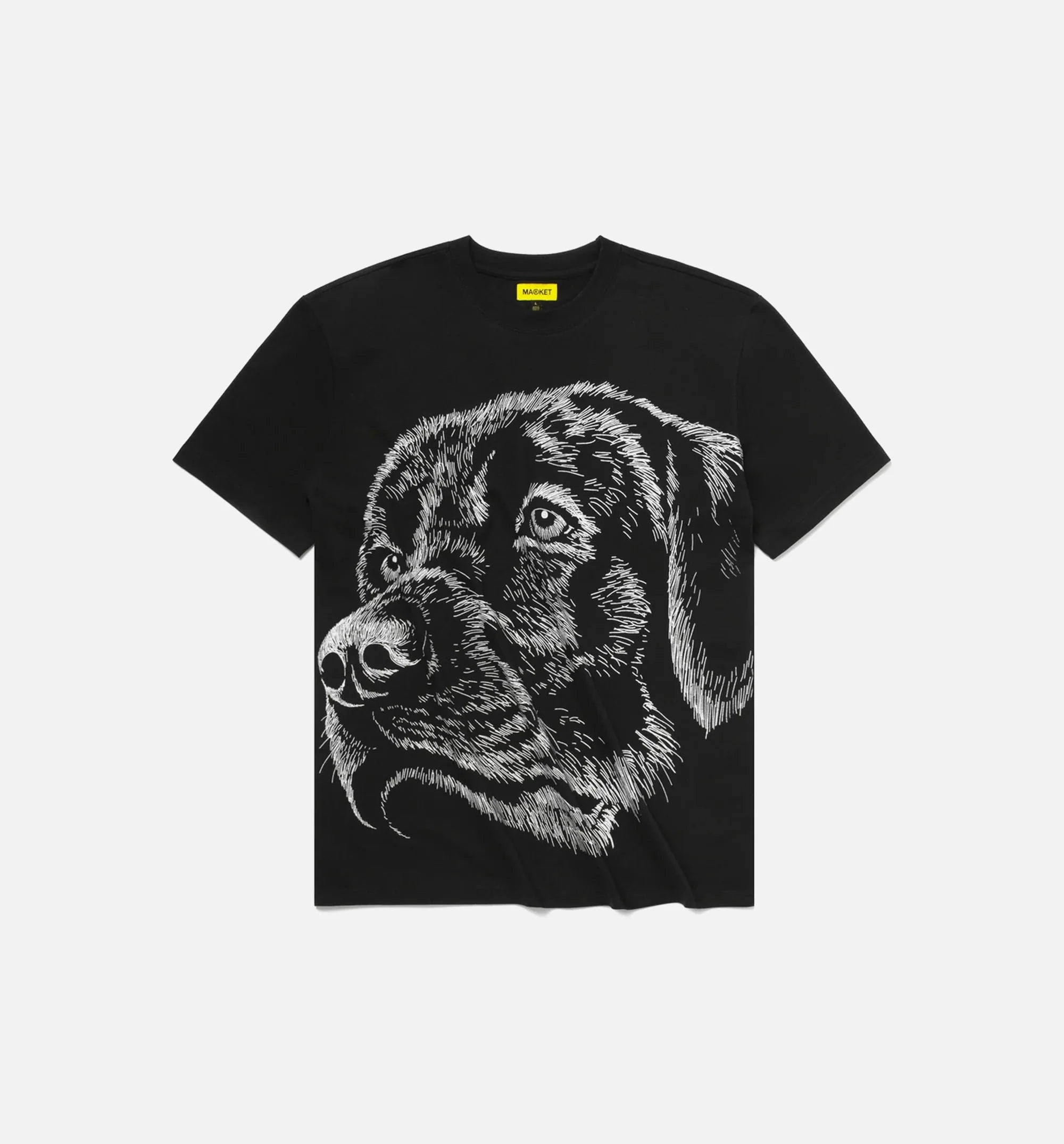 Guard Dog Mens Shirt Sleeve Shirt Black