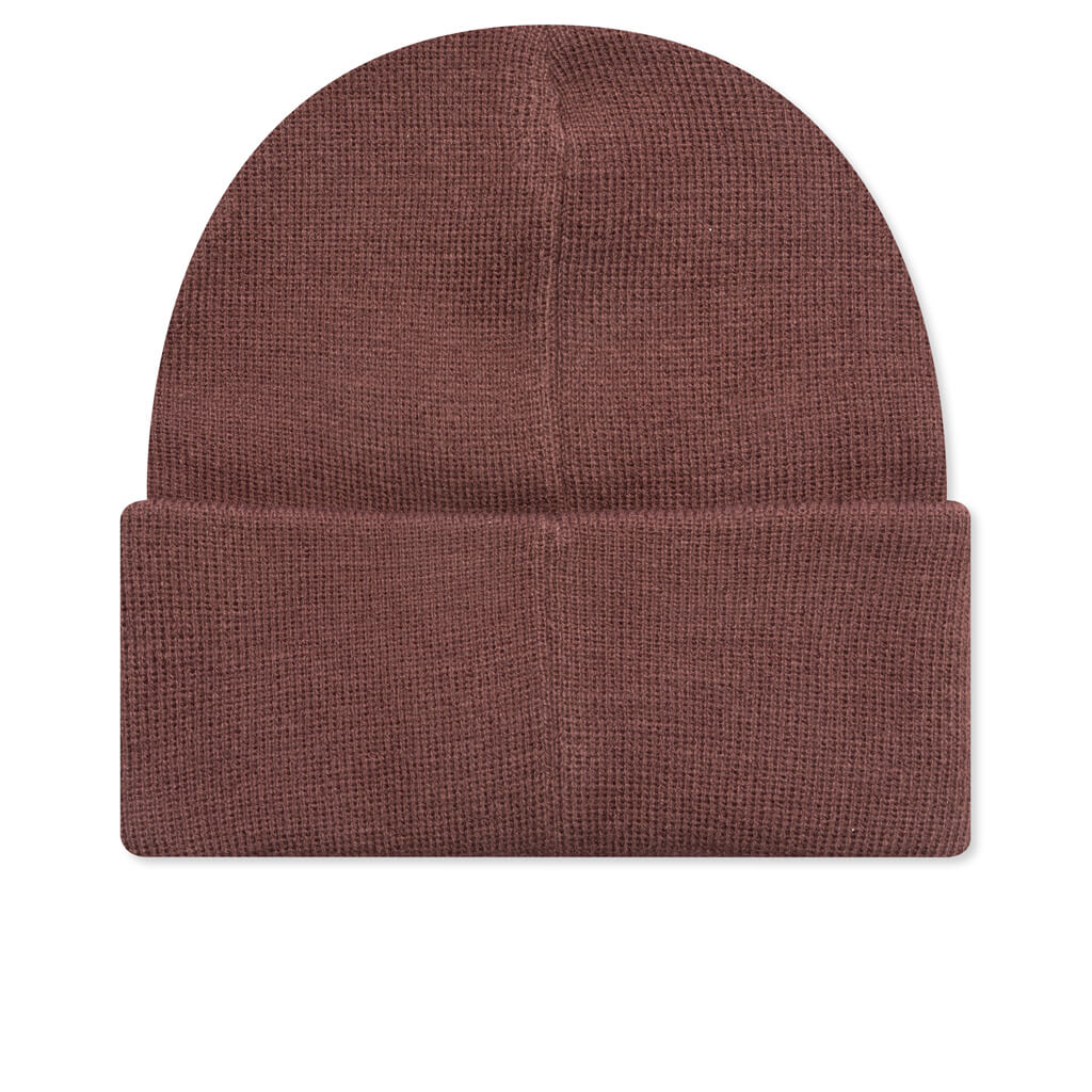 Awake Script Logo Beanie Brown