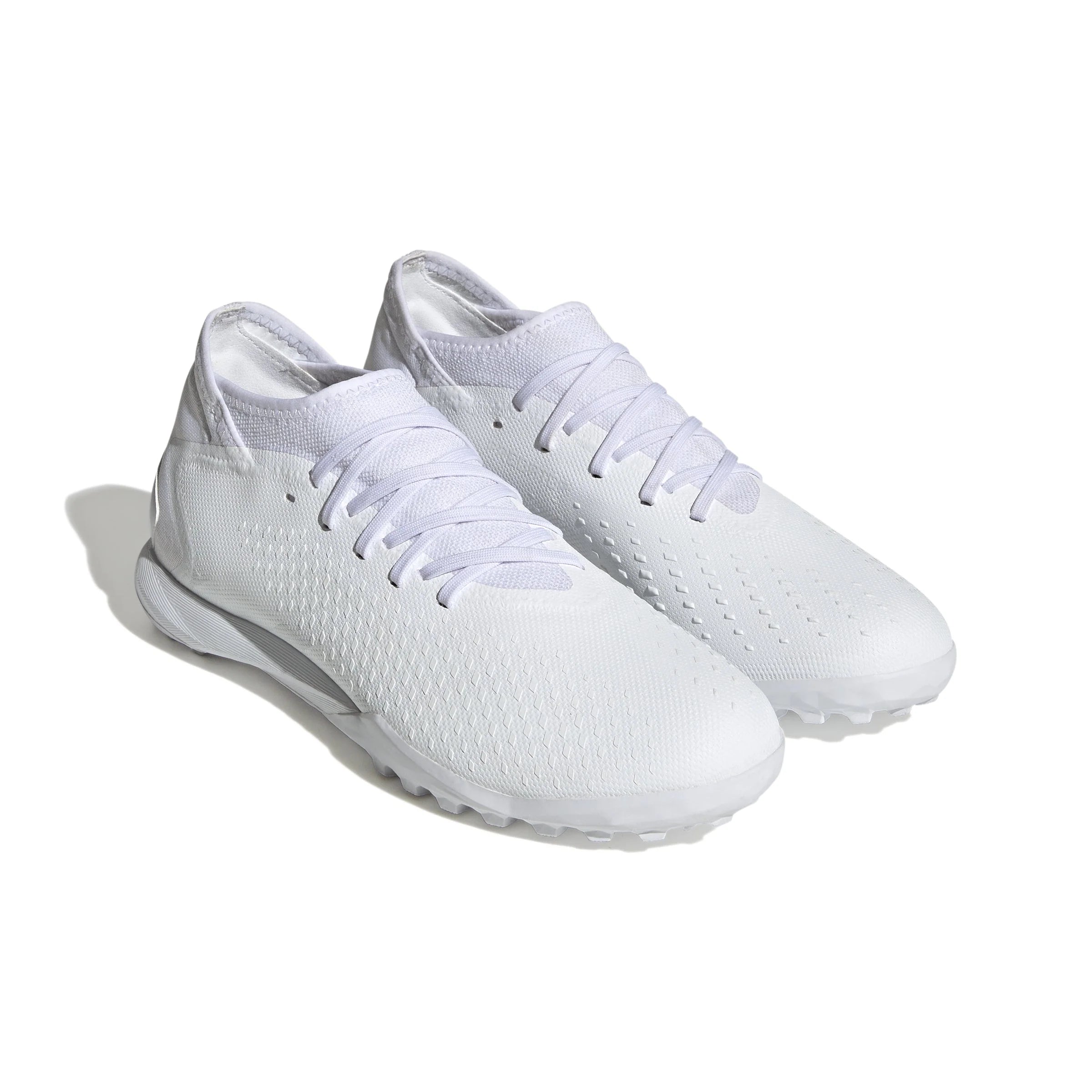 adidas Predator Accuracy3 TF Turf Soccer Shoes White Black