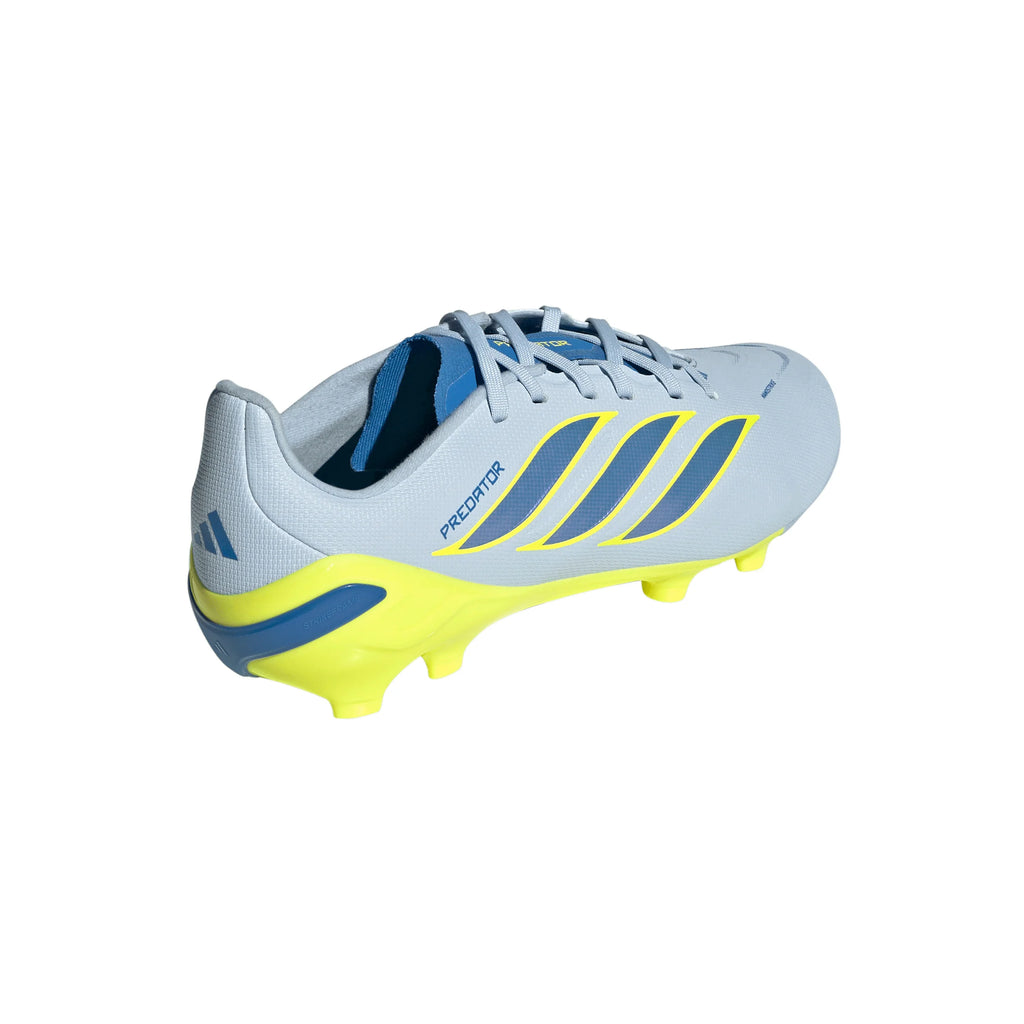 adidas Predator League FG Firm Ground Youth Soccer Cleats Sky Blue Yellow