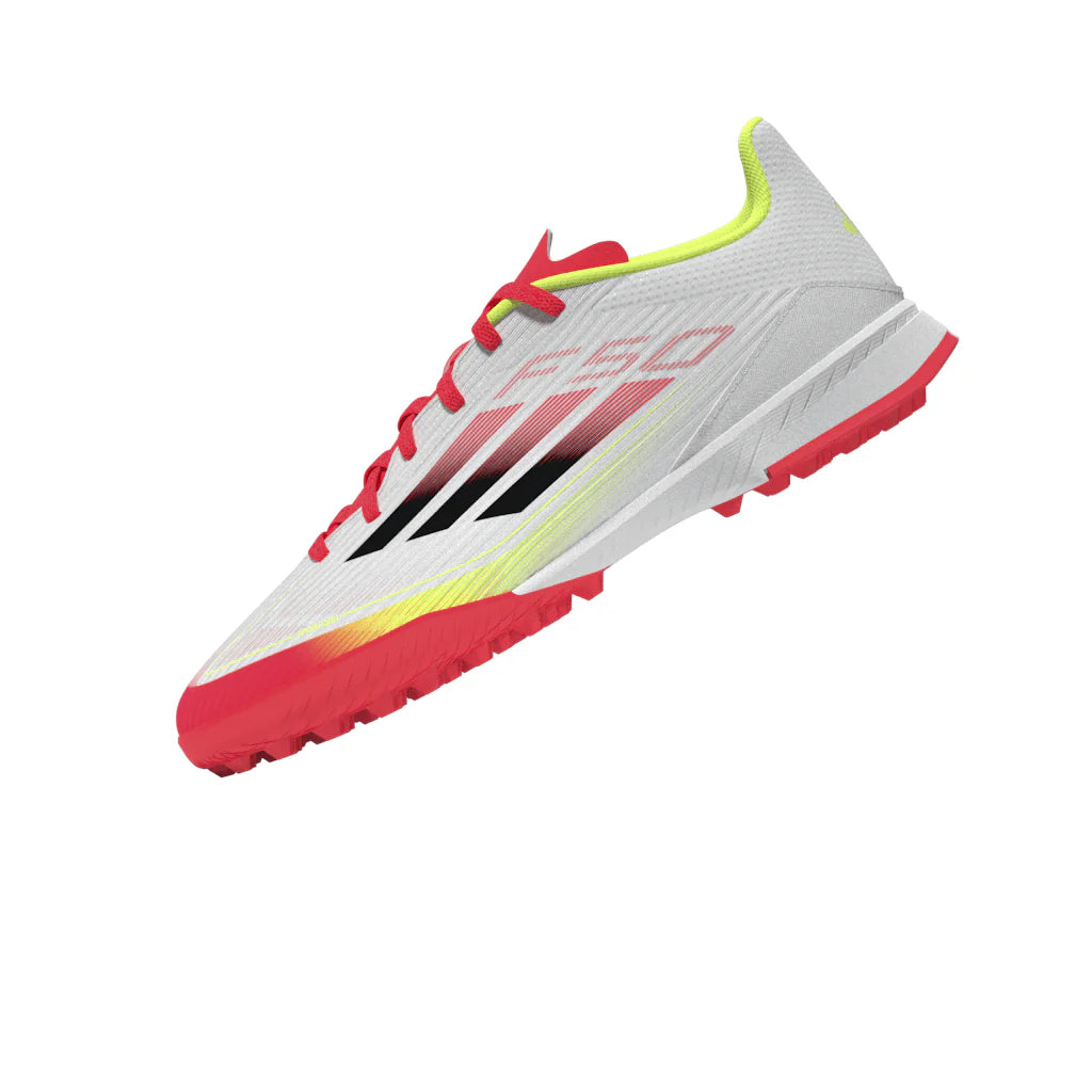 adidas F50 League Turf Boots Kids White Black