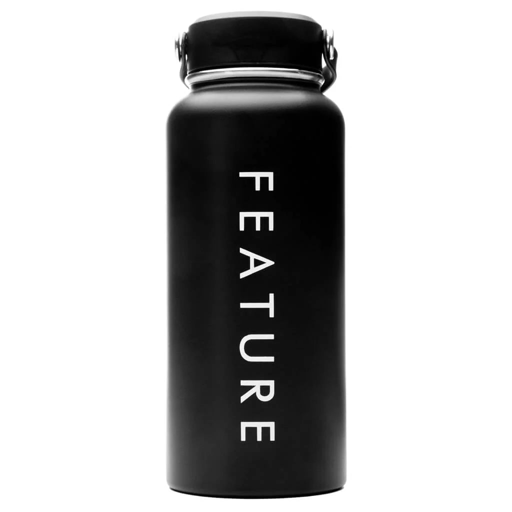 32oz Water Bottle Black