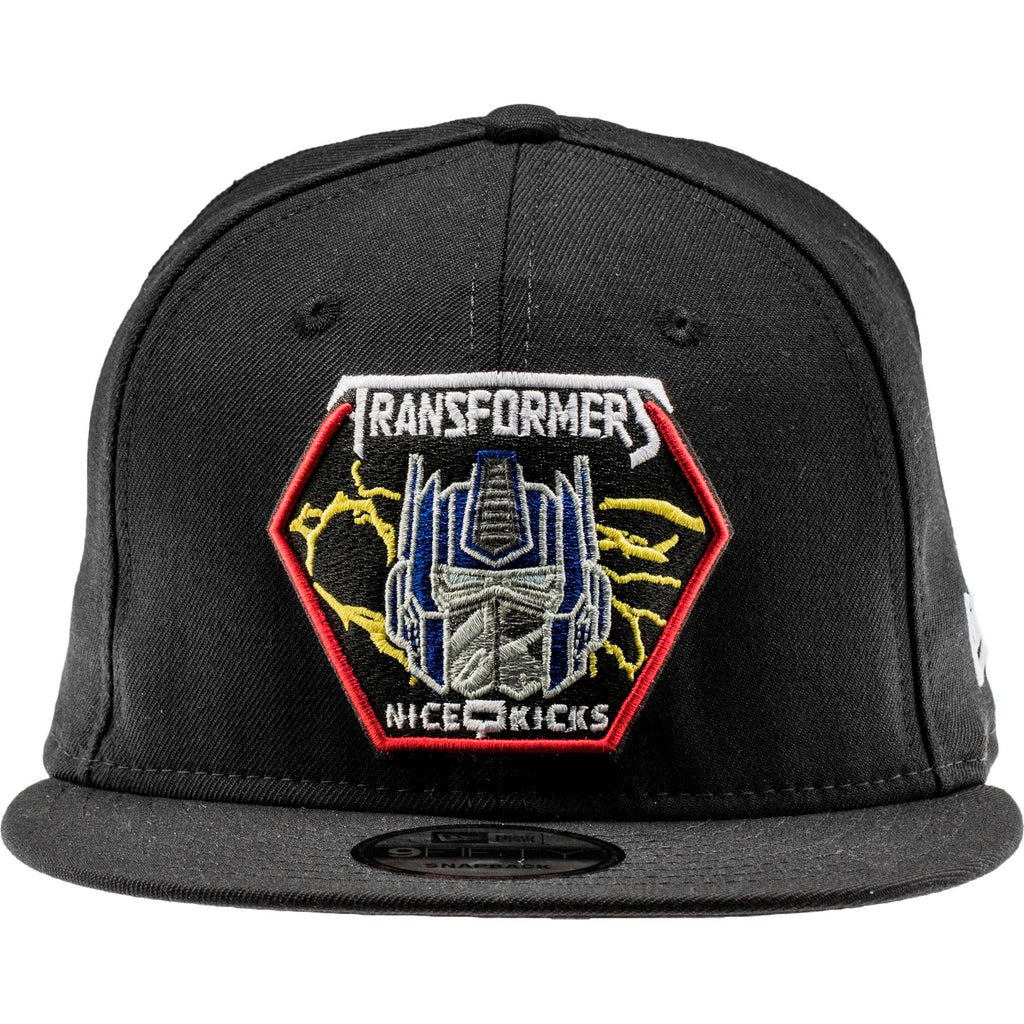 Optimus Prime Mens Snapback Hat Black
