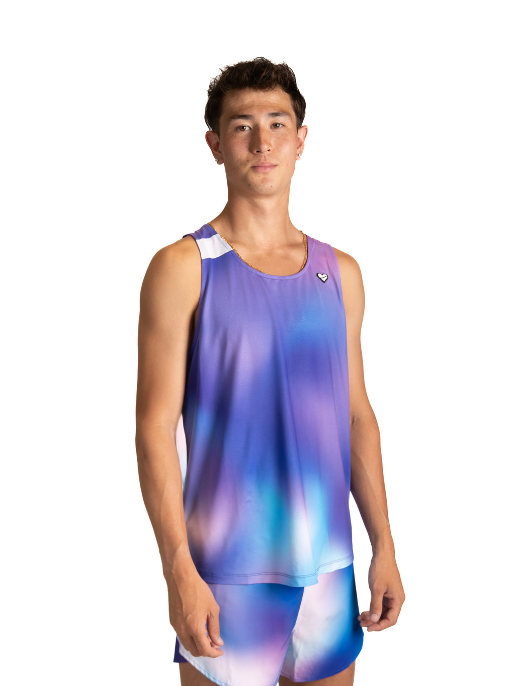 Heartbreak Mens Aurora Singlet
