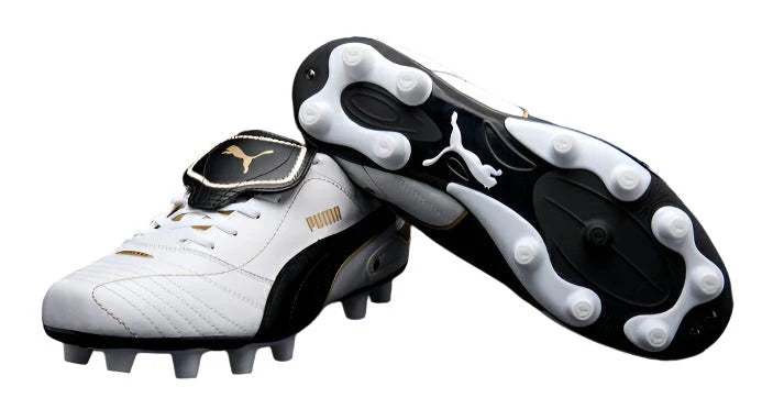 PUMA Esito Finale I FG Firm Ground Soccer Cleats White Gold