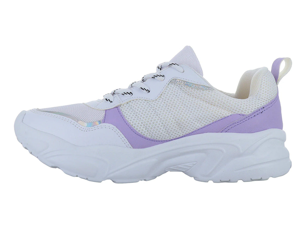 Tenis Andrax Blanco y Lila para Mujer