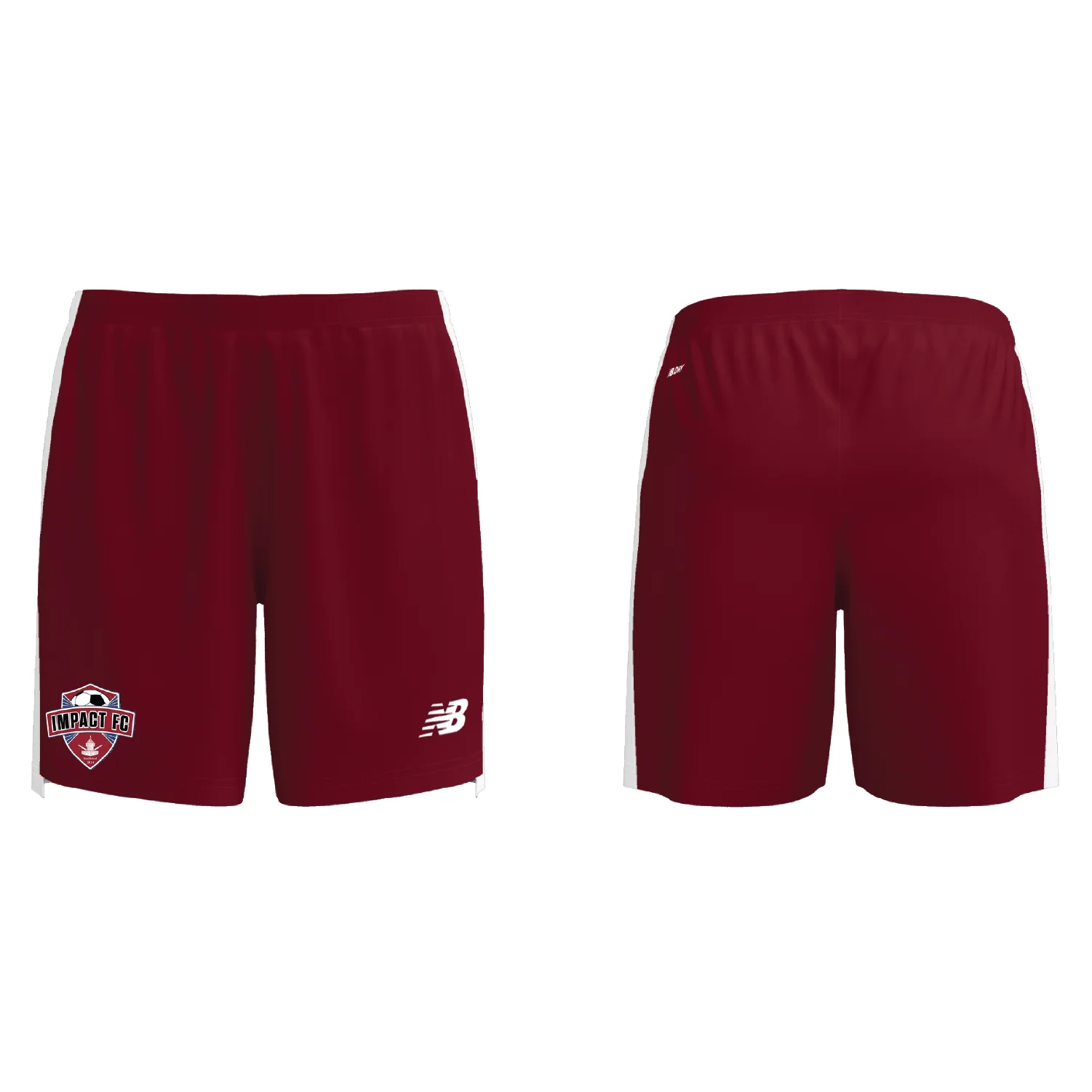 IFC NB Womens Title Short Red Grey