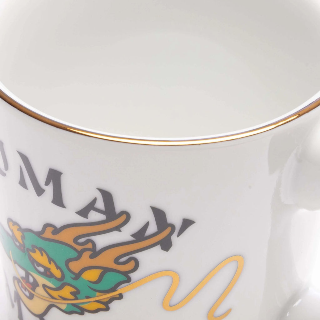 Dragon Coffee Mug White