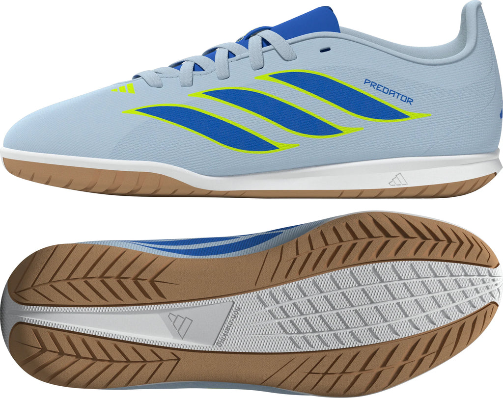 adidas Predator Club Sala IN Indoor Youth Soccer Shoes Sky Blue Yellow