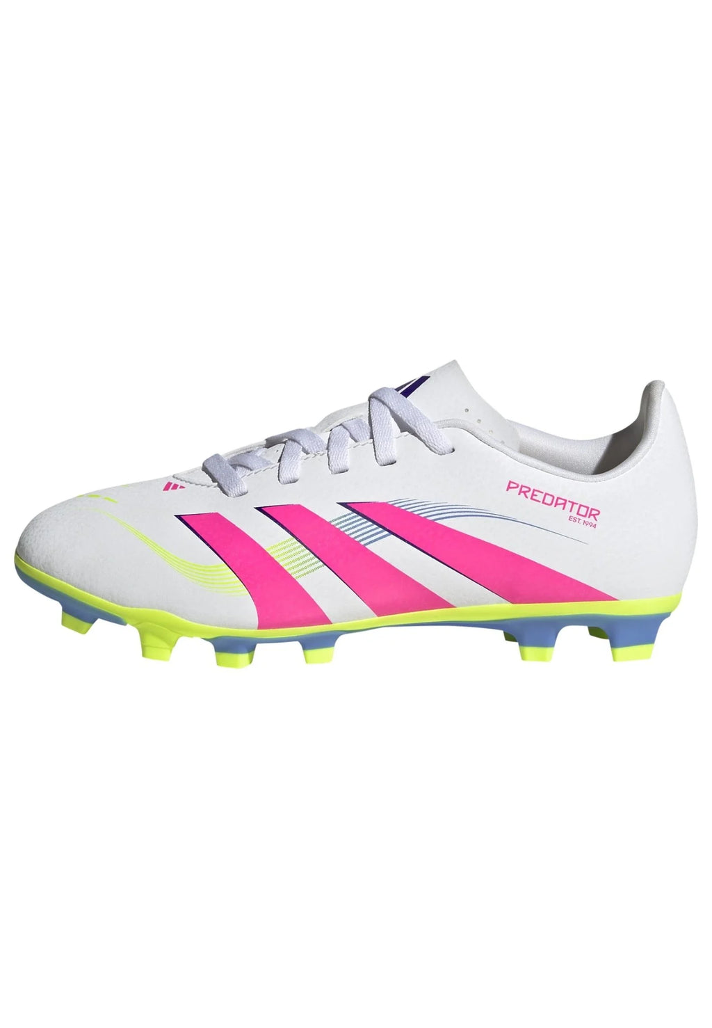 adidas Predator Club Firm Multi Ground Boots Junior White Pink