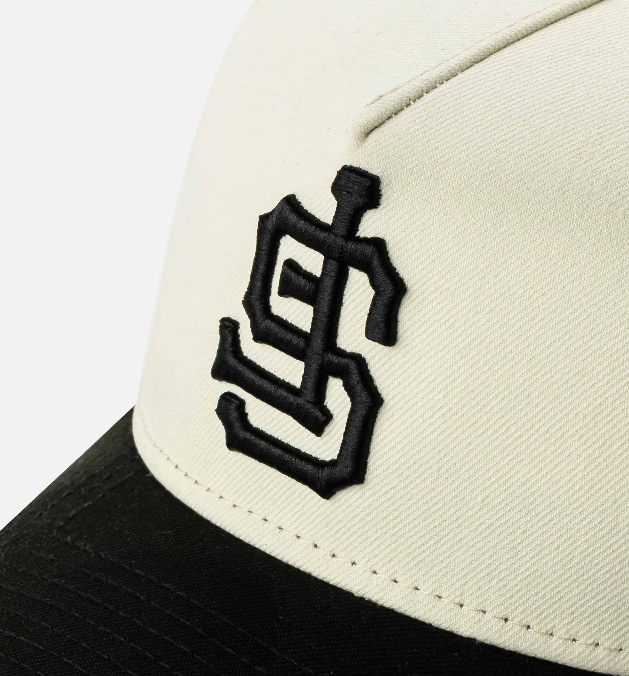 San Francisco Giants 940AF Upside Down Snapback Mens Hat Beige Black