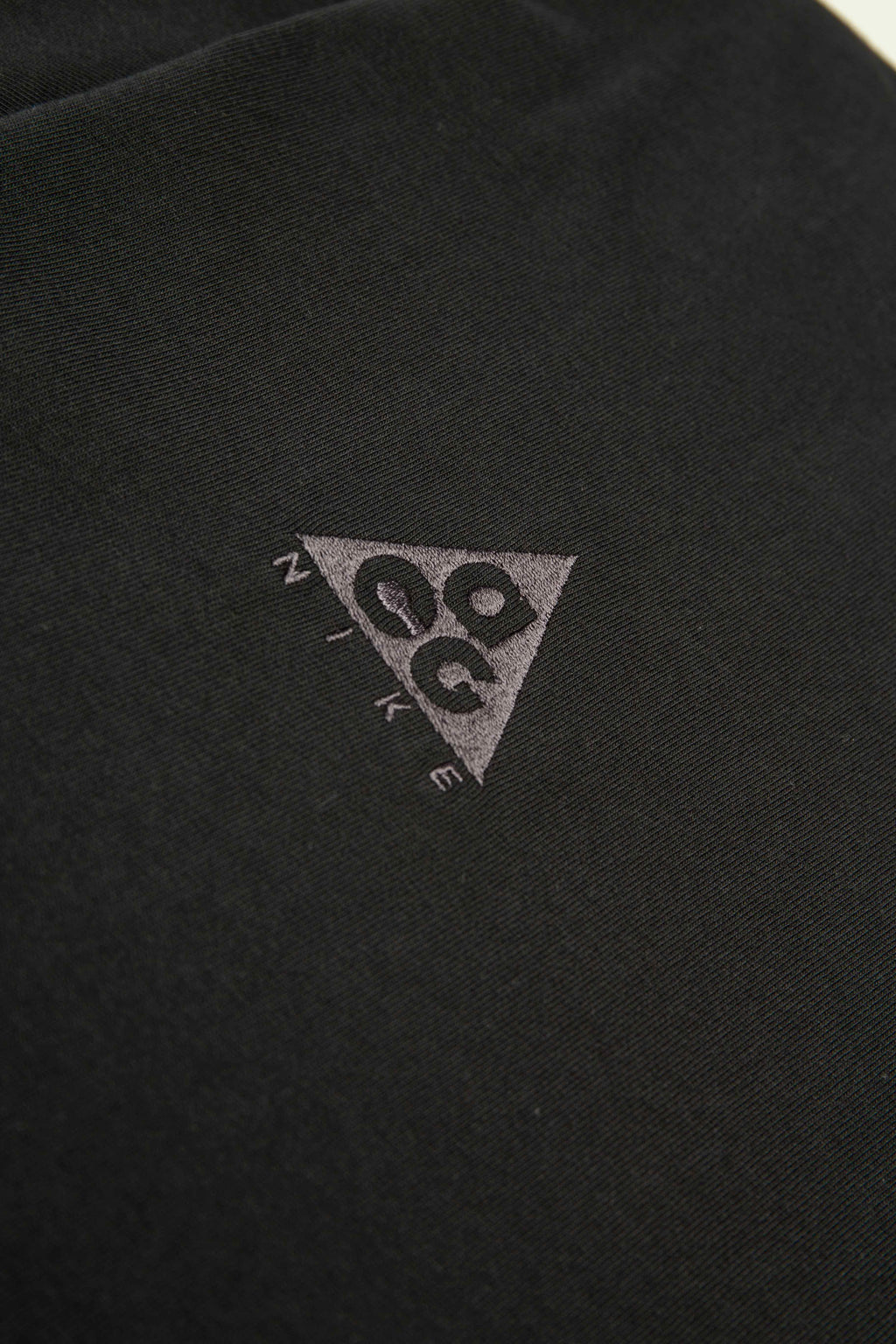 NRG ACG Mens Logo T Shirt Black Black