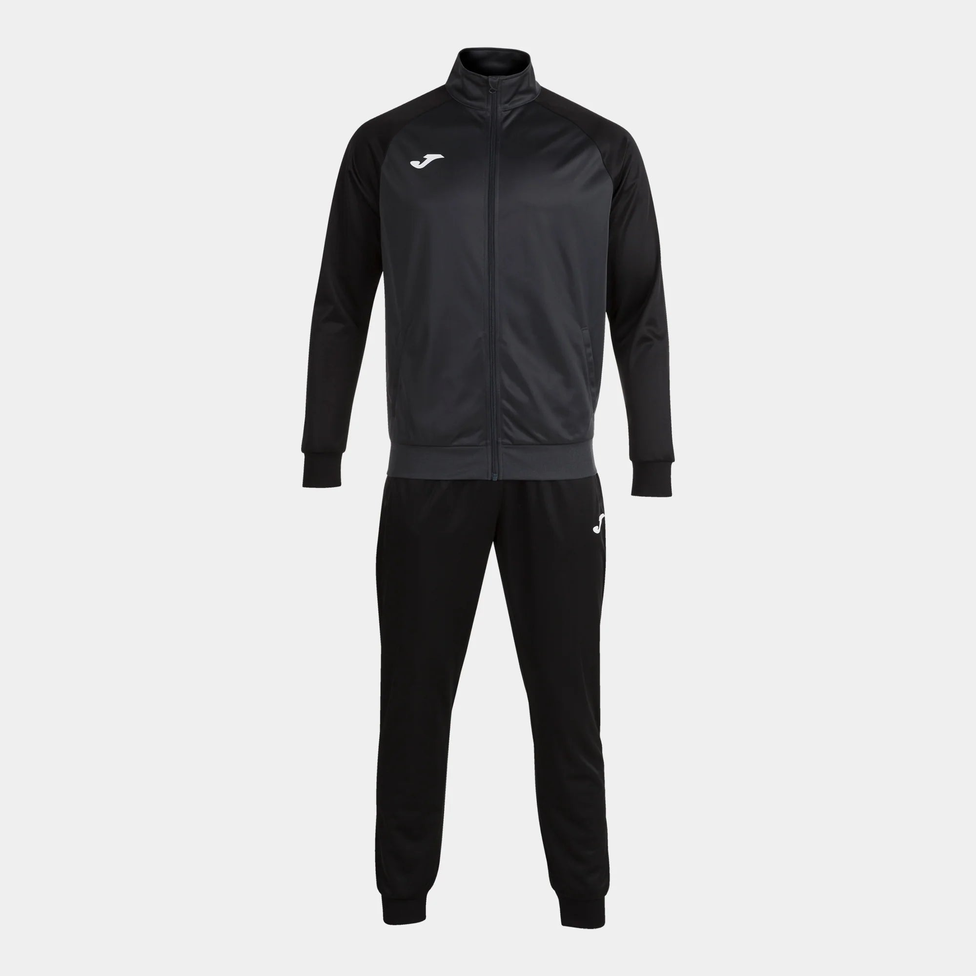 Joma Academy Tracksuit Black White