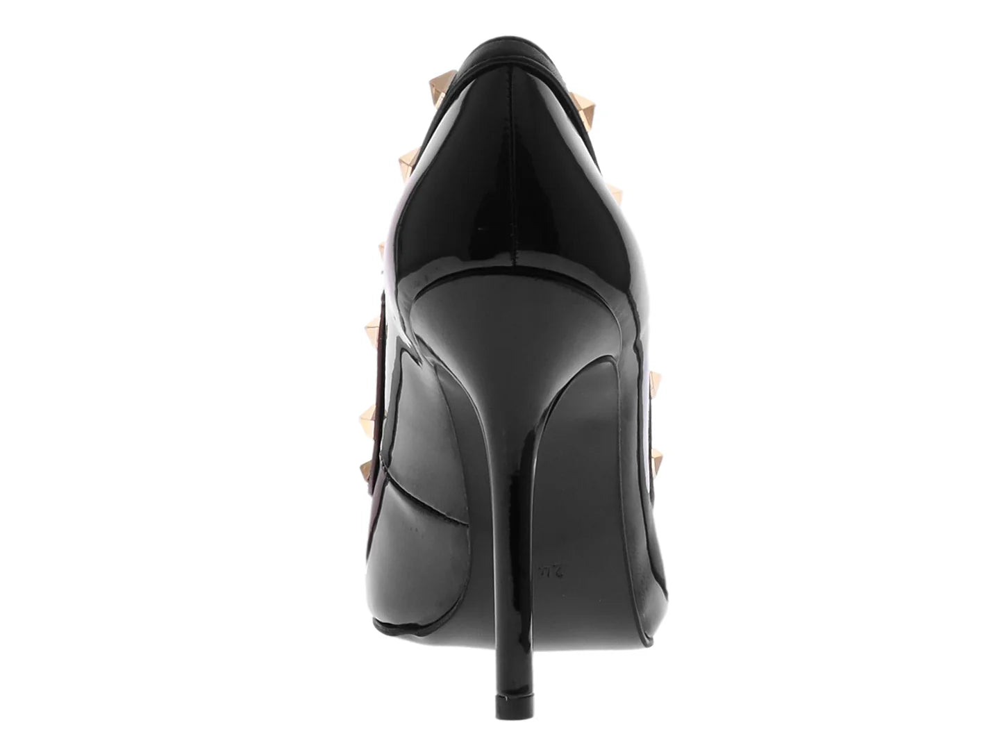 Zapatillas de Tacón Senties Negro Charol
