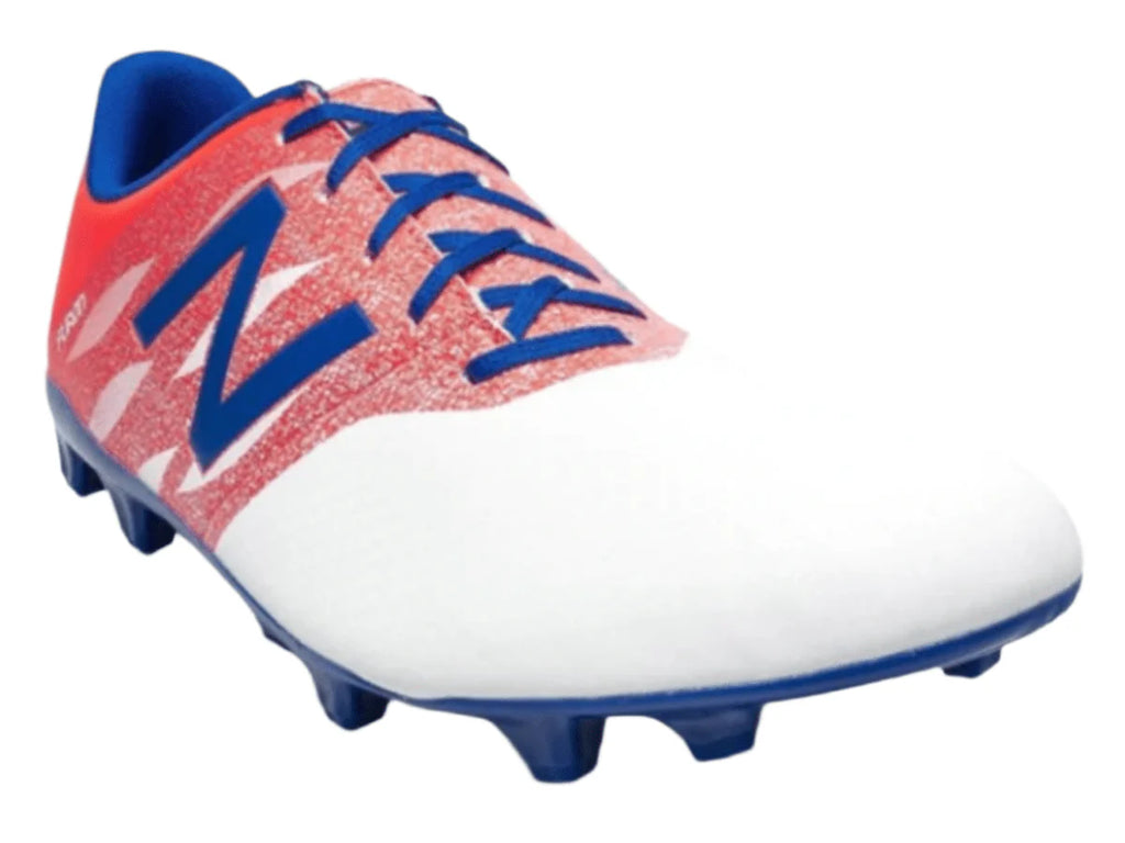 New Balance Furon Dispatch FG JR Firm Ground Soccer Cleats White Flame
