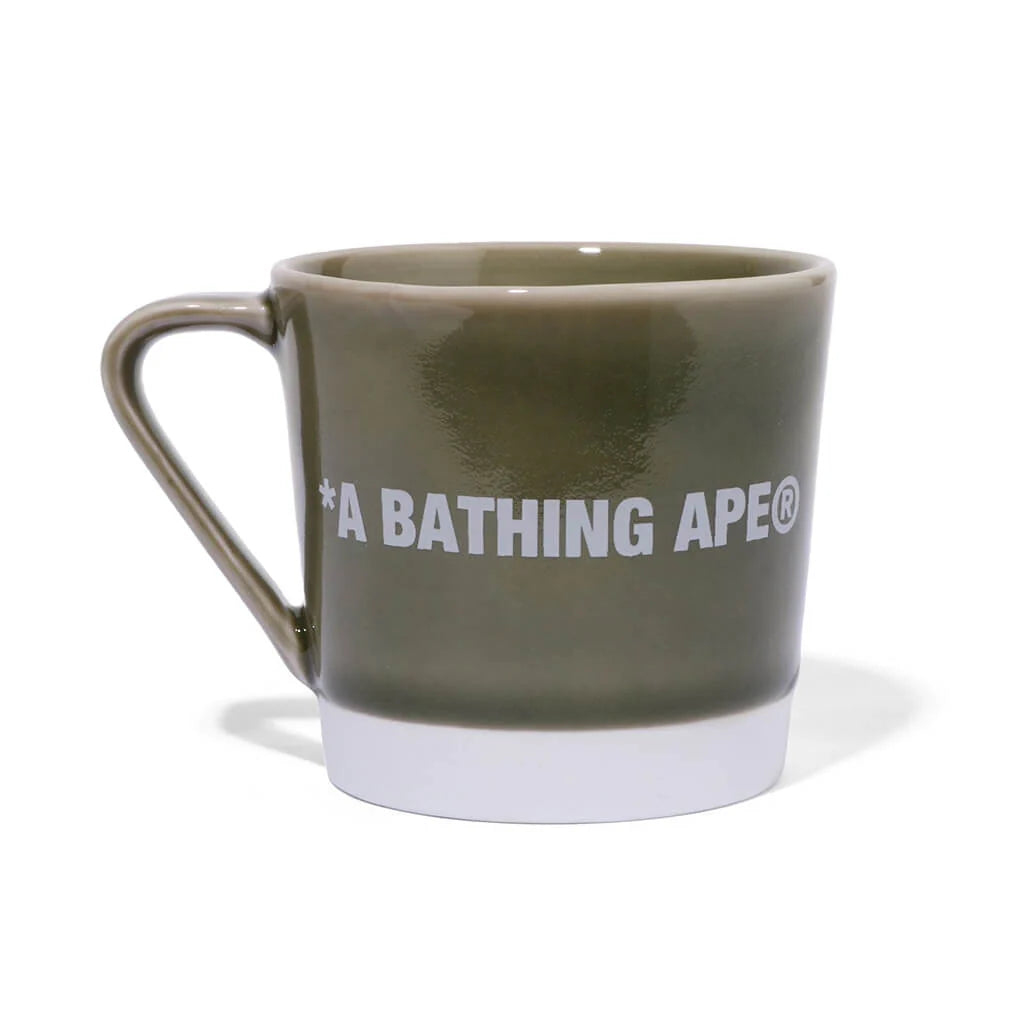 Logo Porcelain Mug Green