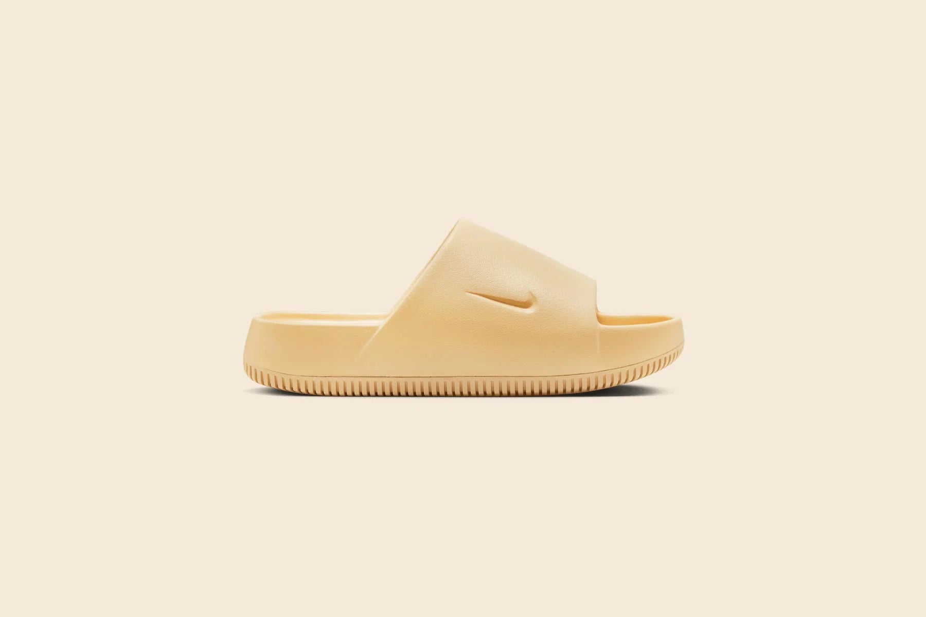Womens Calm Slide Sesame