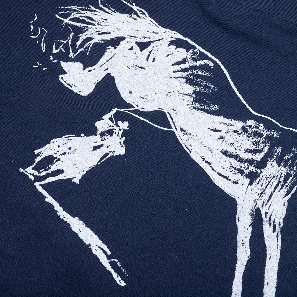 After All Is Said T Shirt Washed Navy