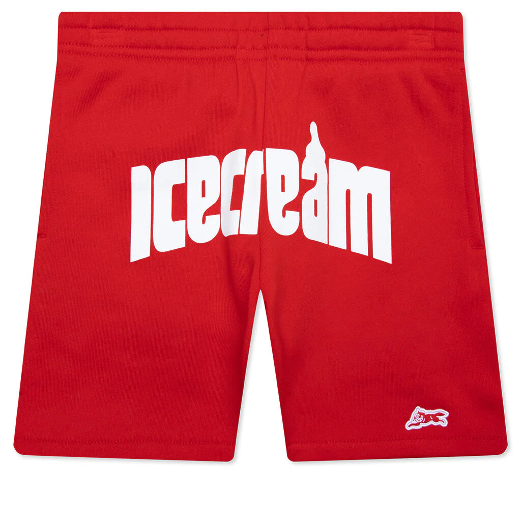 Kids Chips Shorts Fiery Red