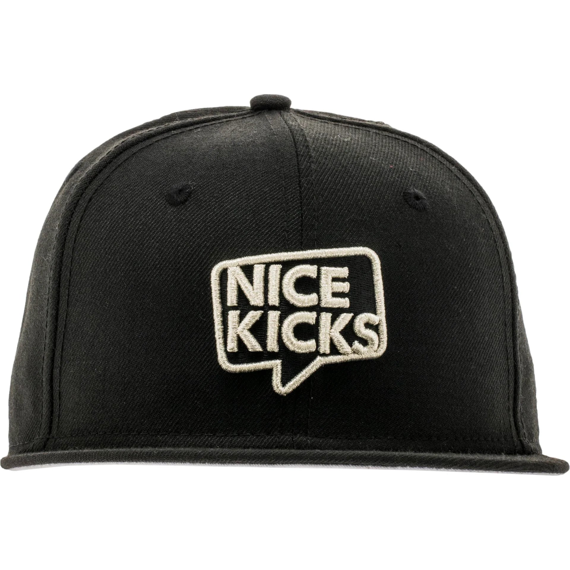 New Era X Nice Kicks 9Fifty Snapback Hat Black Silver