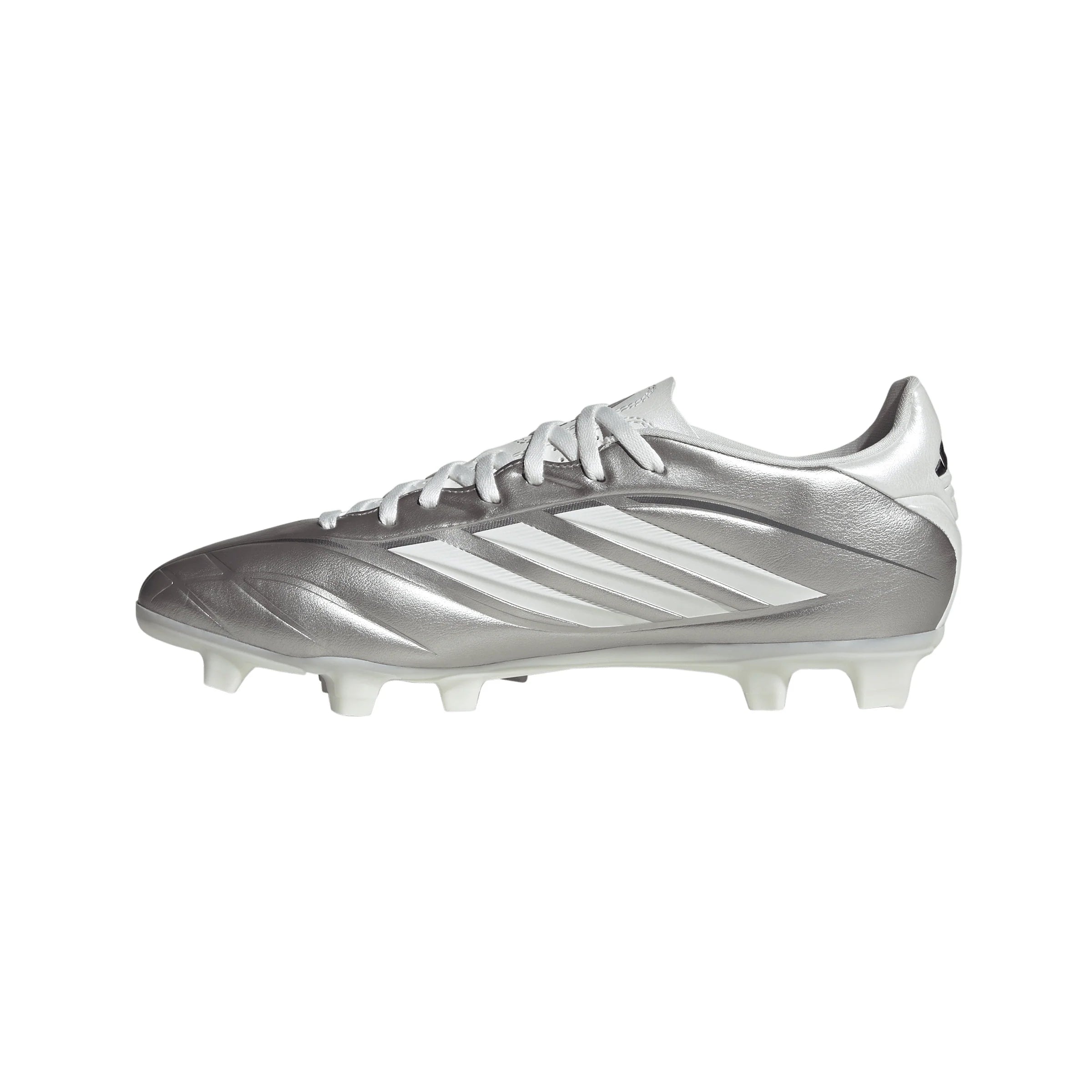 adidas Copa Pure IV Club FG MG Firm Ground Multi Ground Mens Soccer Cleats Metal Silver