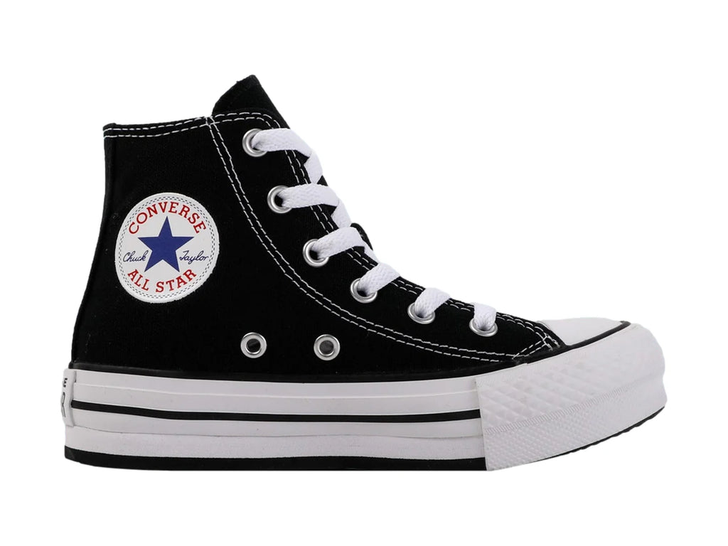 Tenis Converse Chuck Taylor All Star Eva Lift Negros para Niño