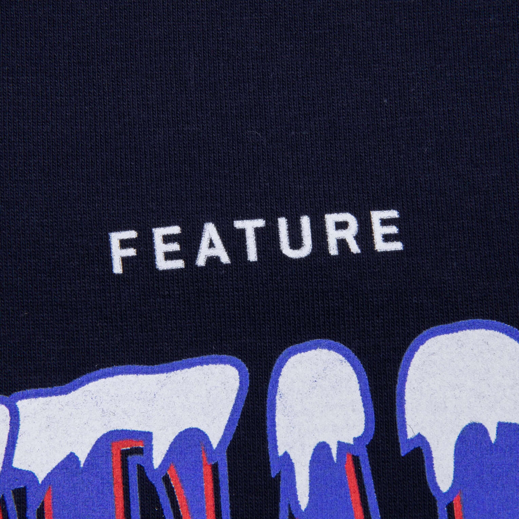 Feature x Icecream Super Bowl Short Sleeve Tee Navy