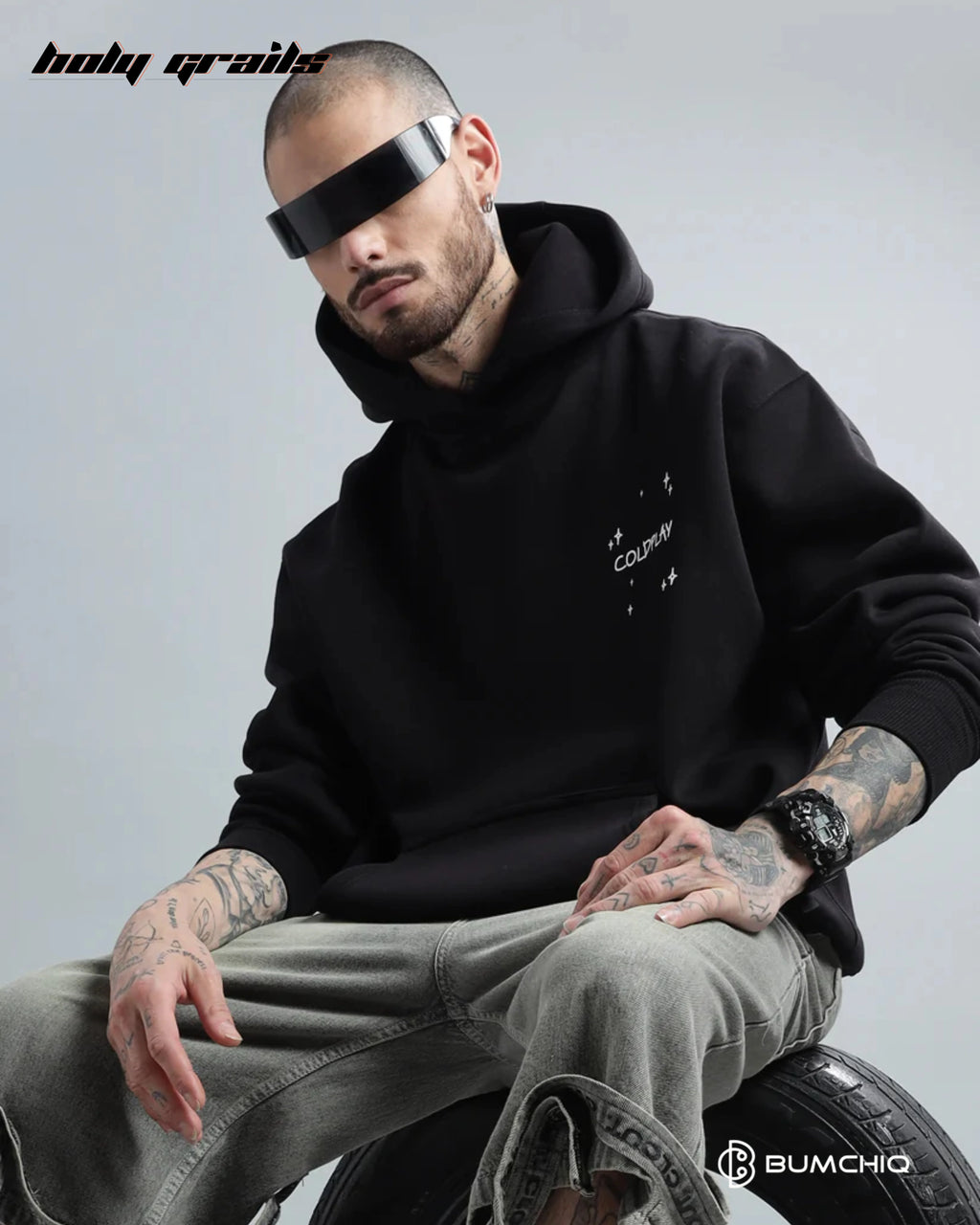 Coldplay Black Hoodie HG x Bumchiq