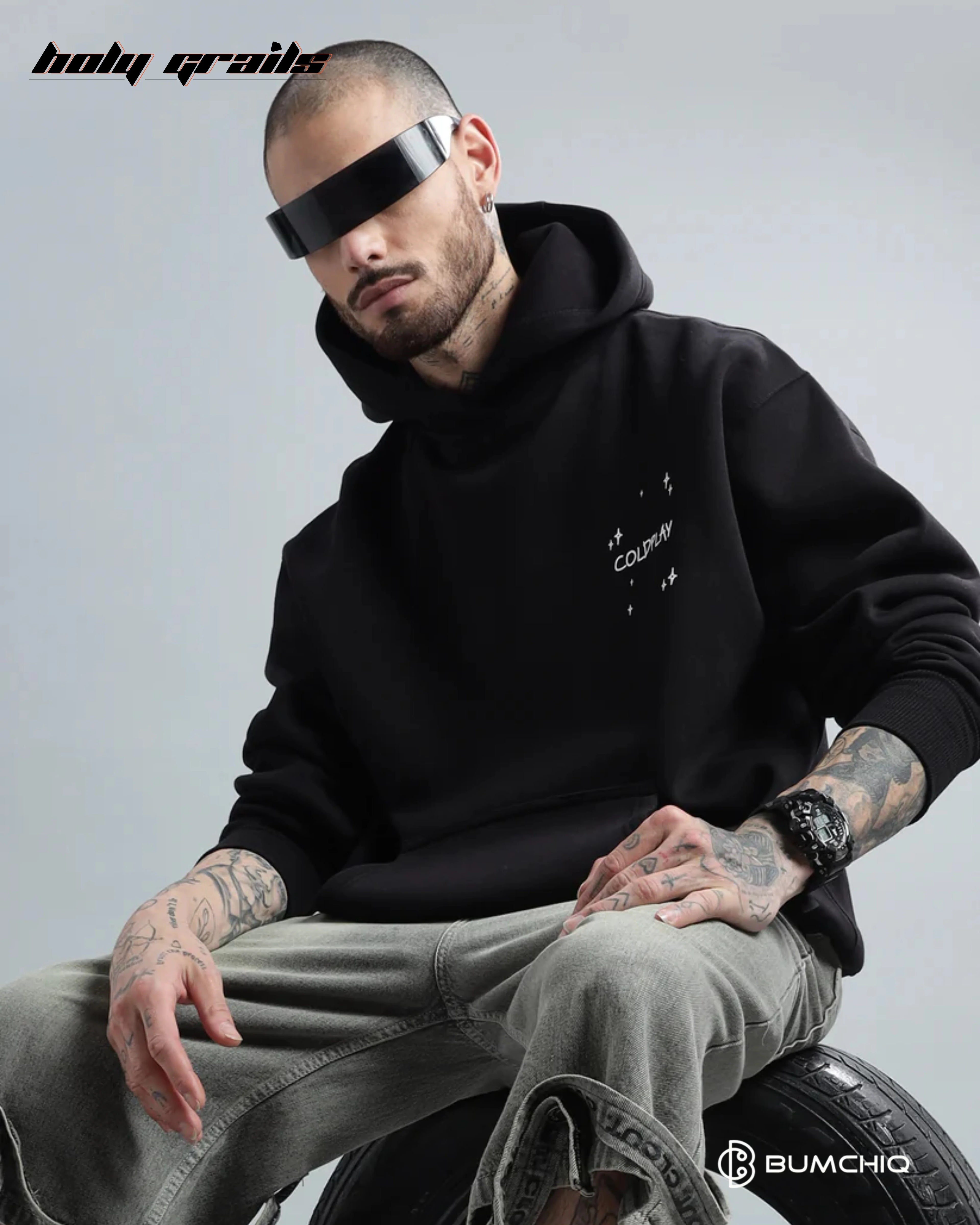 Coldplay Black Hoodie HG x Bumchiq