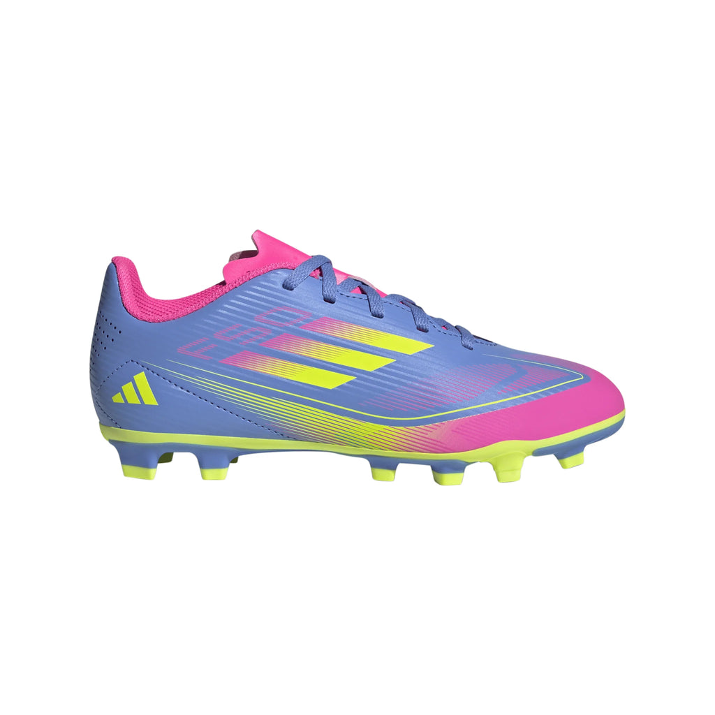 adidas F50 Club Firm Multi Ground Boots Junior Blue Lemon
