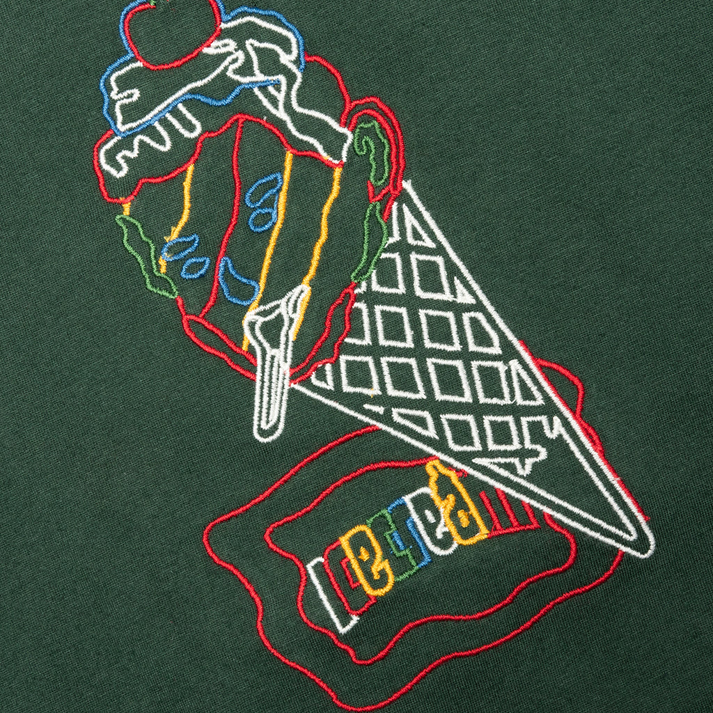 Kids Coneman S S Knit Jungle Green