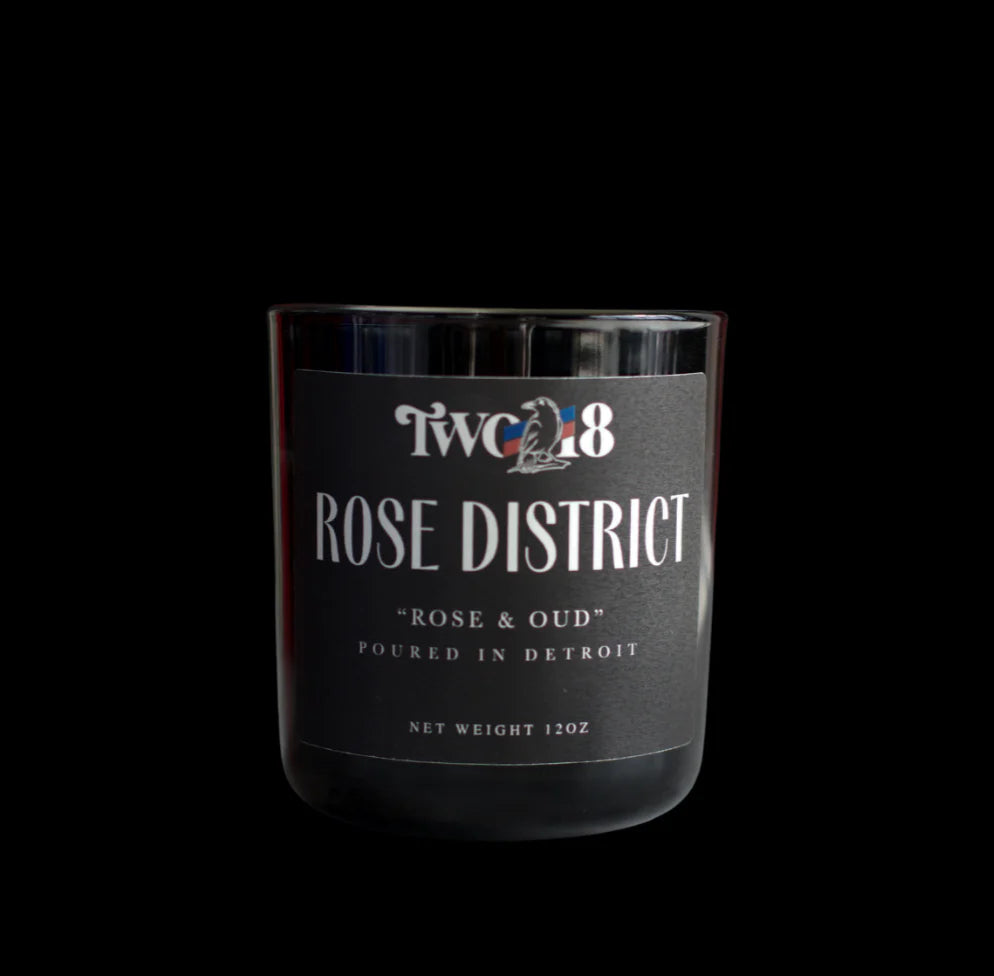 Two18 Rose District Candle