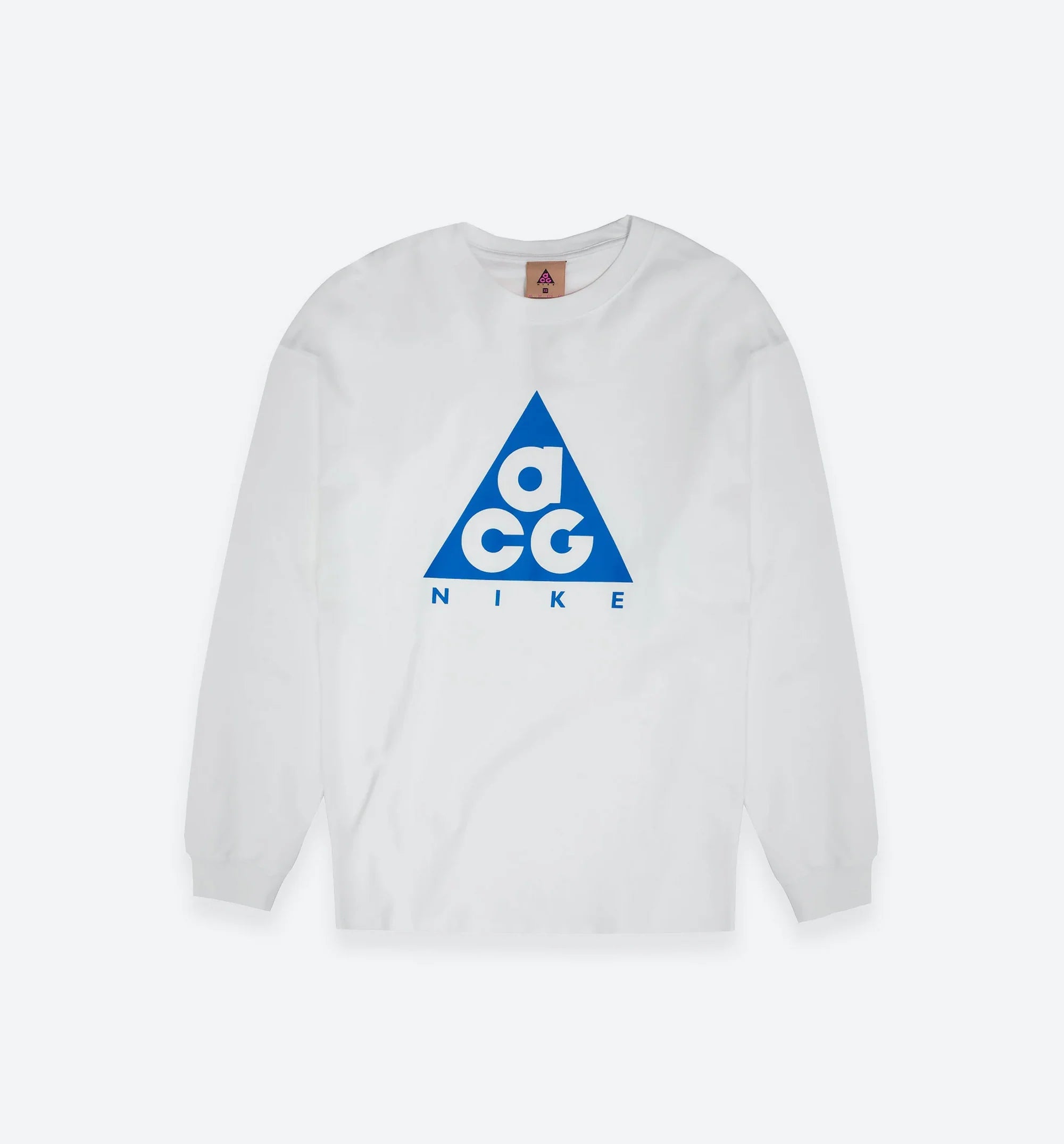 ACG L S Mens Tee White Blue