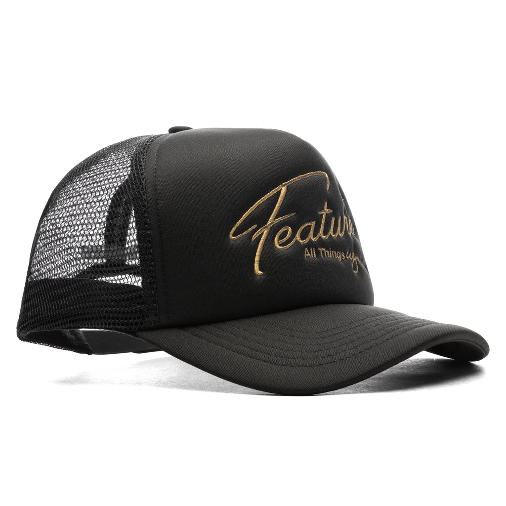 Feature x Wynn Shine Trucker Black