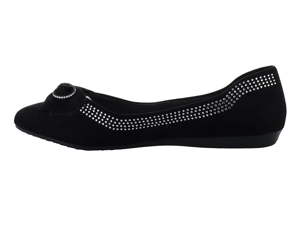 Zapatos Planos Clasben Negro para Mujer