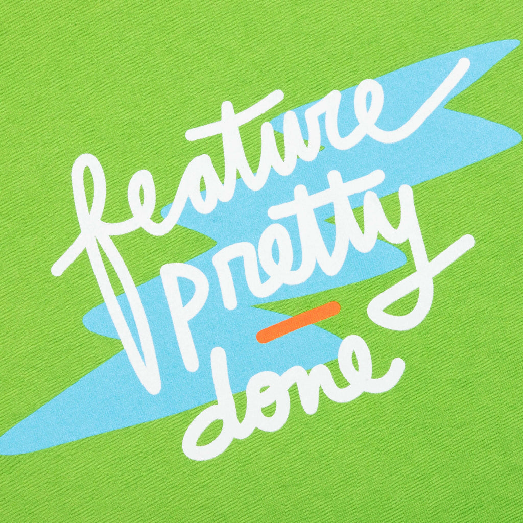 Feature x Pretty Done Splash Tee Greenery